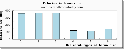 brown rice iron per 100g