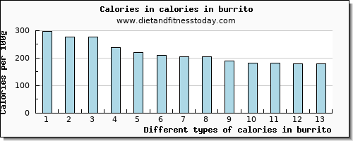 calories in burrito energy per 100g