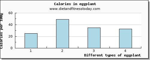 eggplant protein per 100g