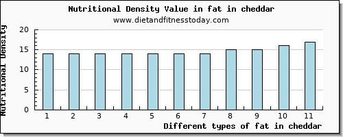 fat in cheddar total fat per 100g