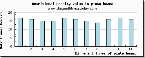 pinto beans manganese per 100g