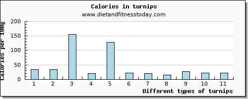 turnips protein per 100g